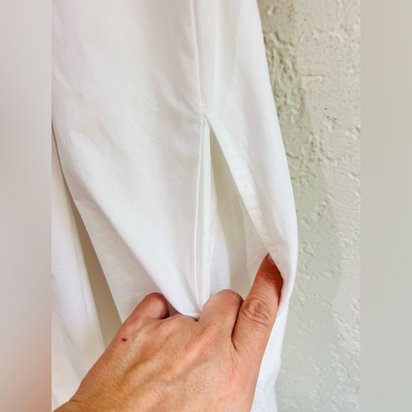 Draper James Women's Puff Sleeve Dress size XL in white - Picture 8 of 12